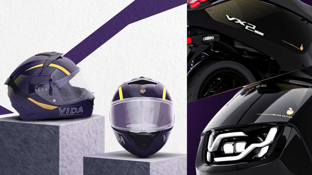 Hero Vida VX2 Plus KKR Limited Edition Launched in India Ahead of IPL 2026