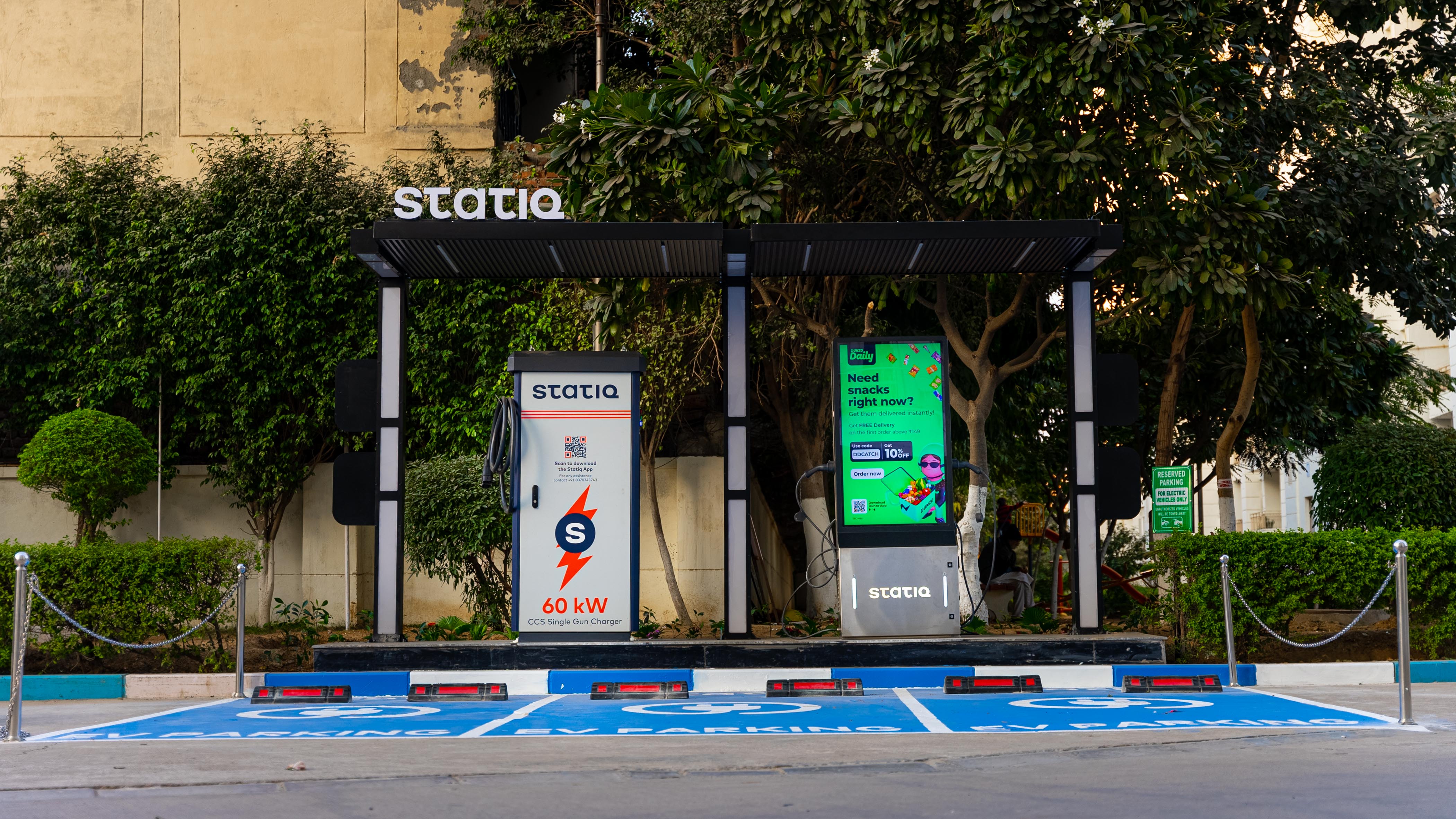 Statiq Raises $18 Million to Expand EV Charging Network Across India