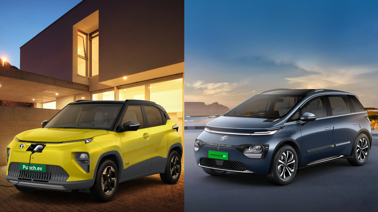 Tata Punch EV vs MG Windsor EV: Detailed Specification Comparison