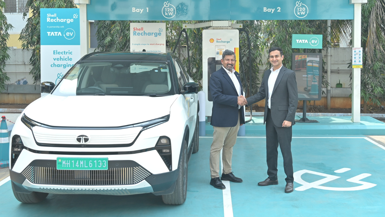 TATA.ev and Shell India Launch 21 Mega EV Charging Hubs Across Five Cities
