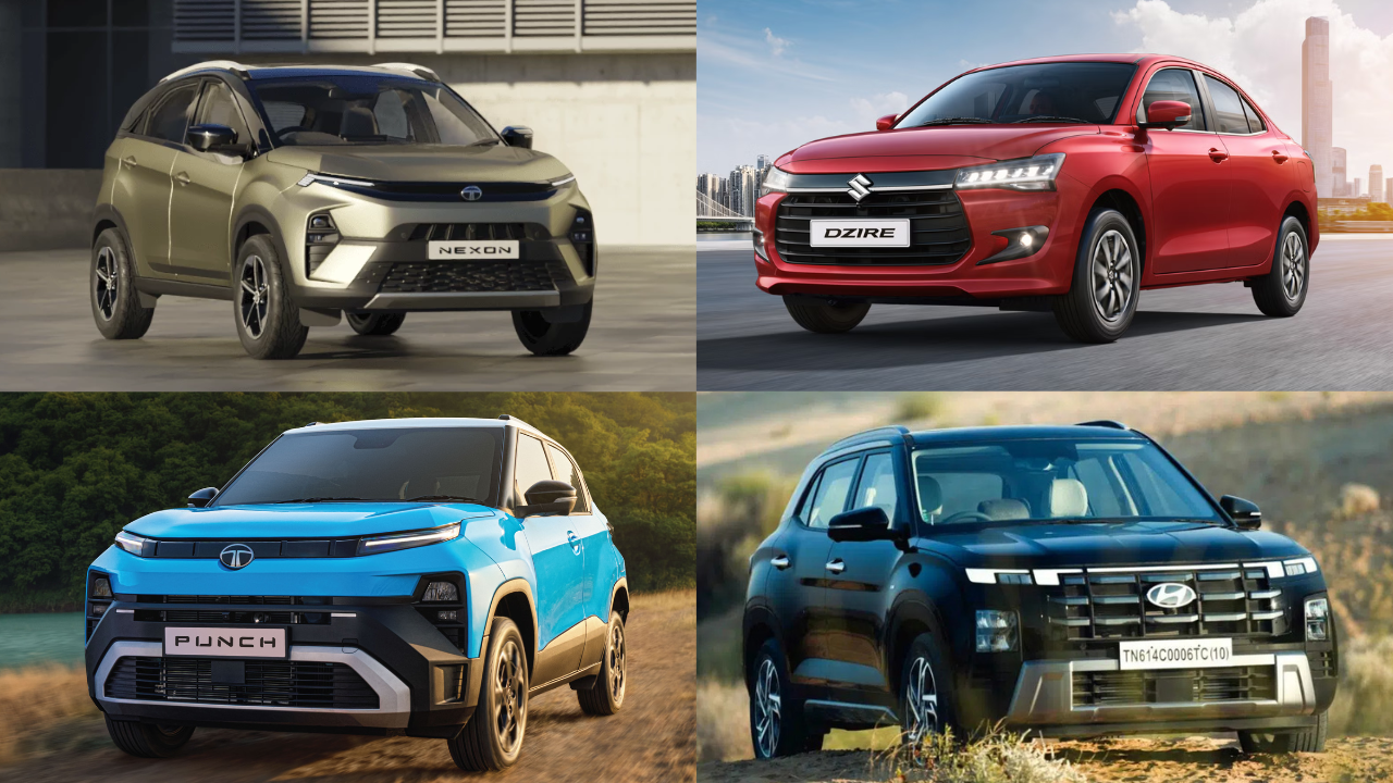 Tata Nexon Leads February 2026 Sales; Dzire, Punch and Creta Follow