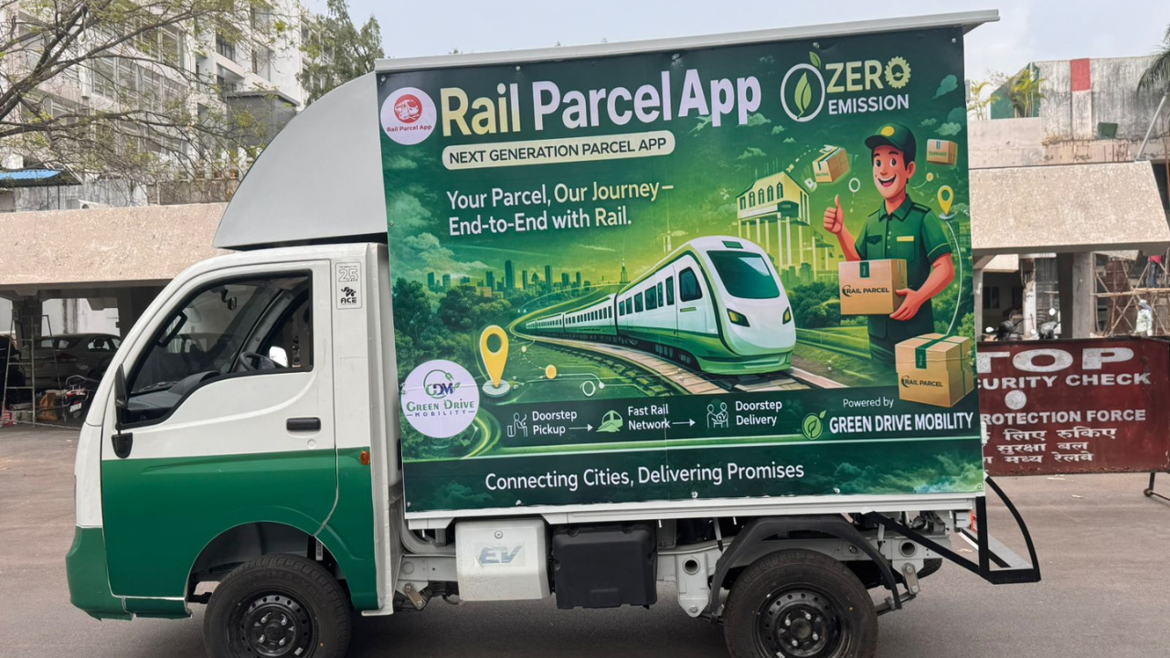 Green Drive Mobility and South Central Railway Launch Pilot Rail Parcel App