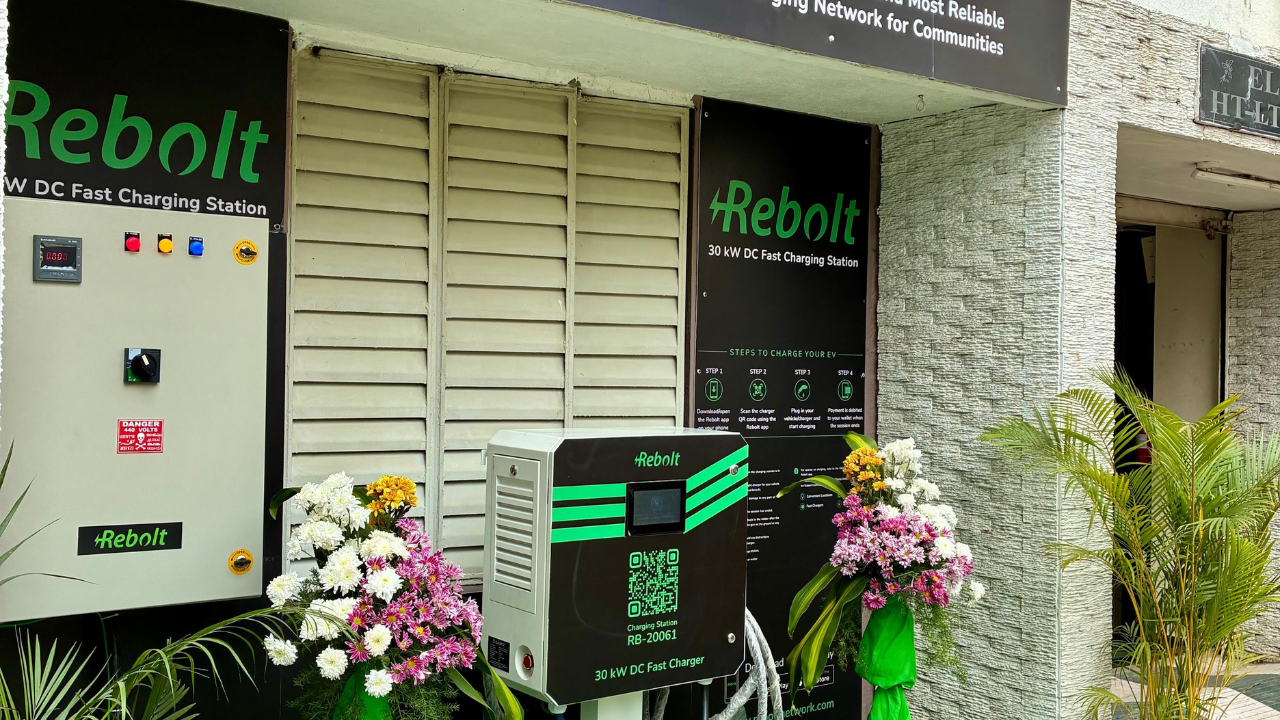 EV Charging Network Rebolt Installs Charging Points Across RBI Campuses in Bengaluru