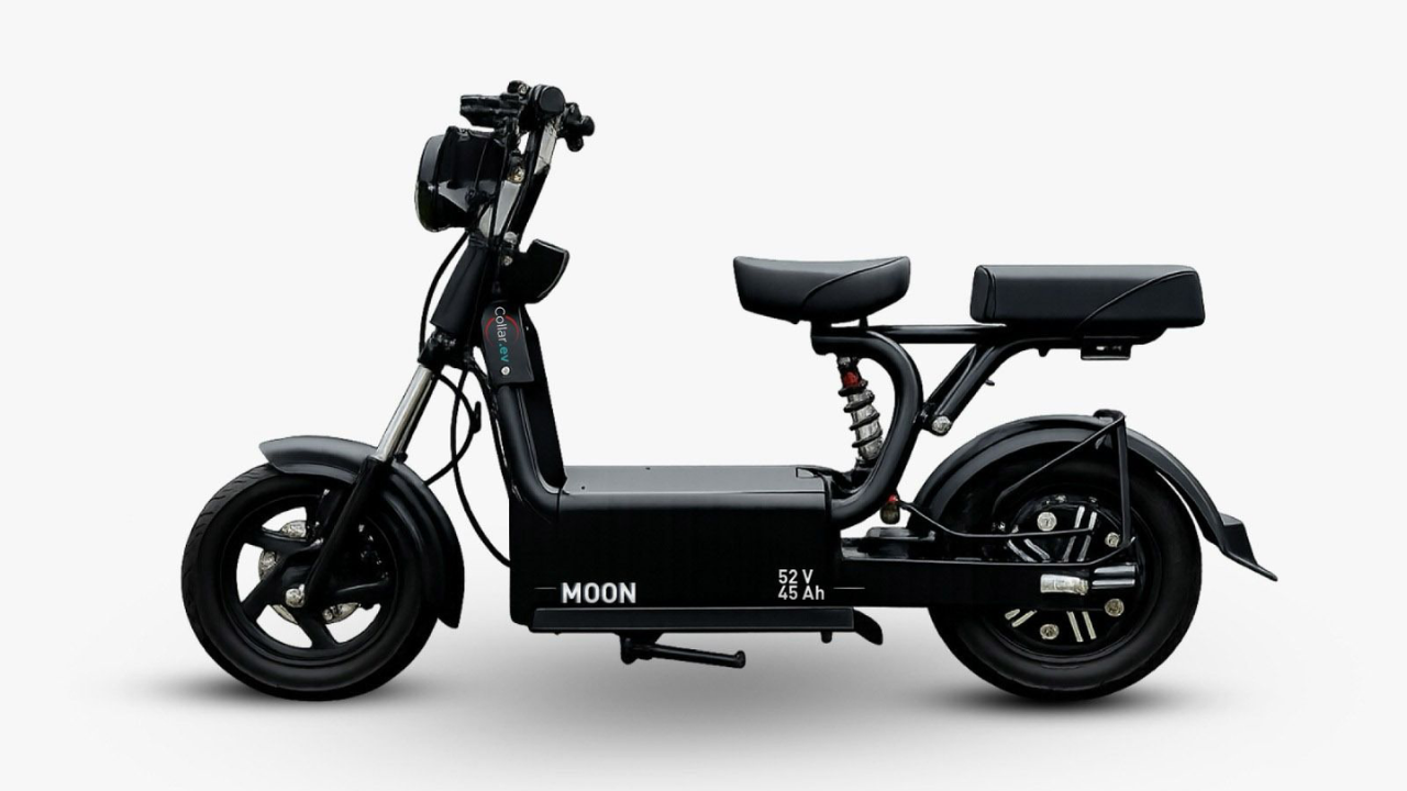 CollarEV Unveils Moon Electric Two-Wheeler for Delivery and Logistics Operations