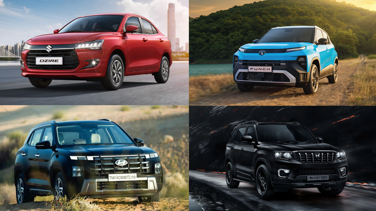 Dzire to Scorpio: Top 10 Best-Selling Cars in India for March 2026