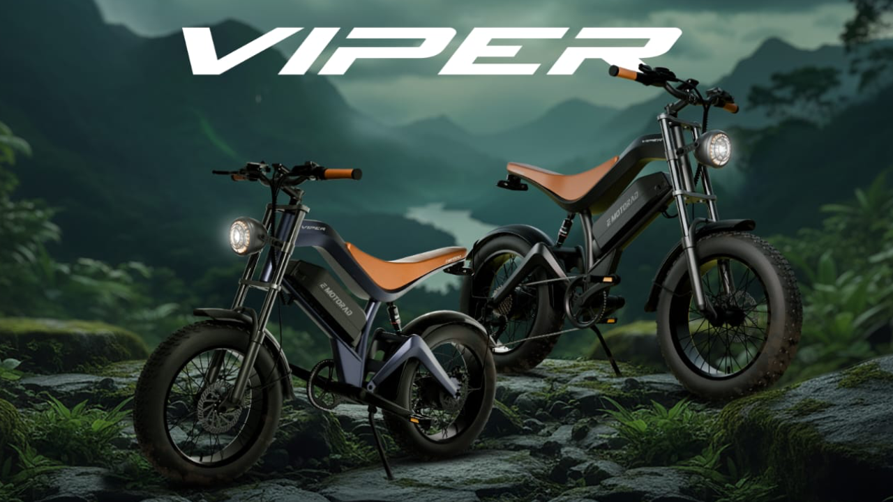 EMotorad Viper Electric Cycle launched in India at Rs 66,999 with NFC Unlock, 85 km Range