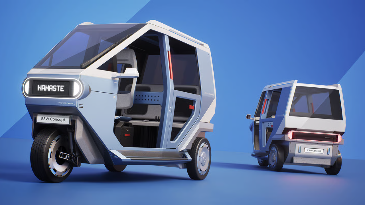 Hyundai Motor and TVS Motor Sign Agreement to Develop Electric Three-Wheelers for India