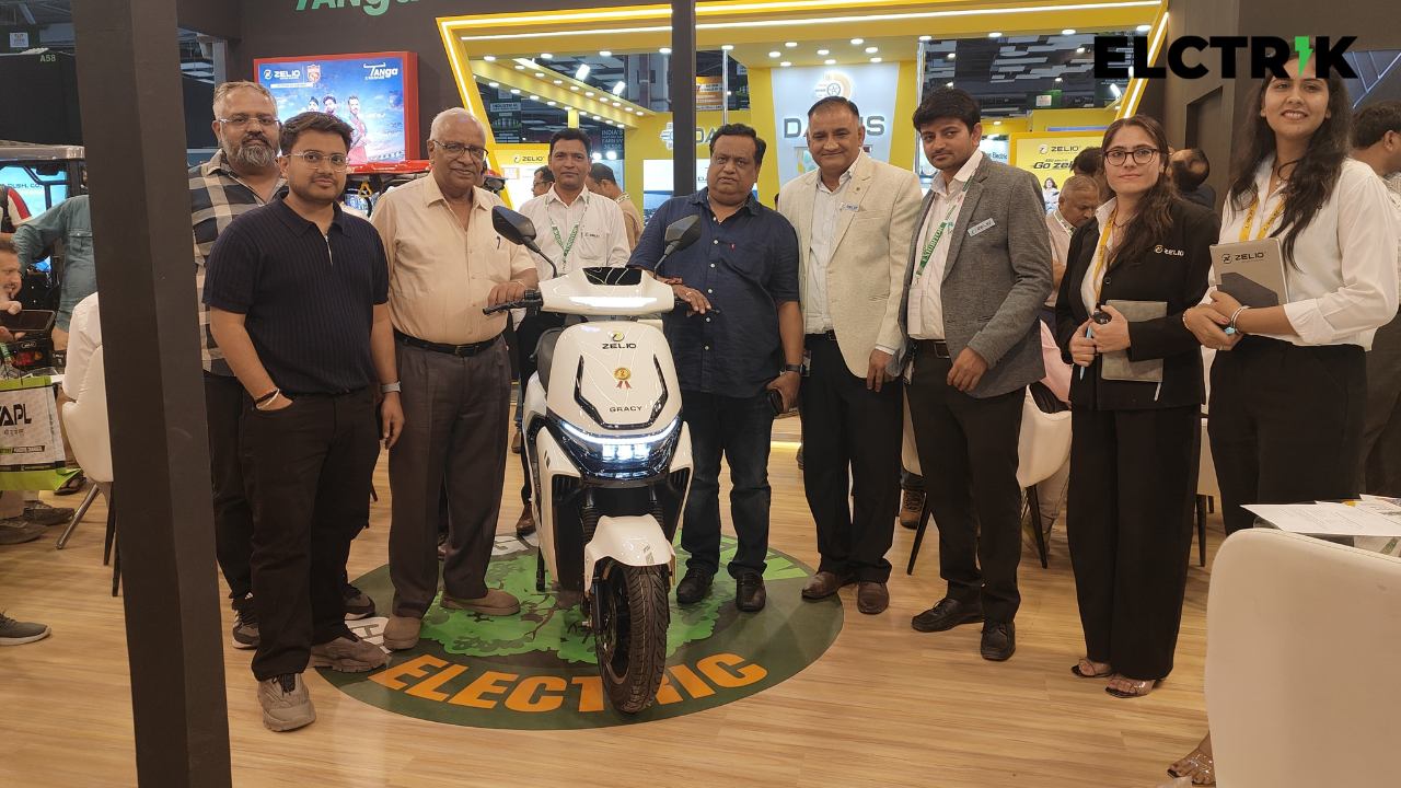 Zelio E-Mobility Introduces Gracy Electric Scooter at RideAsia EV Expo