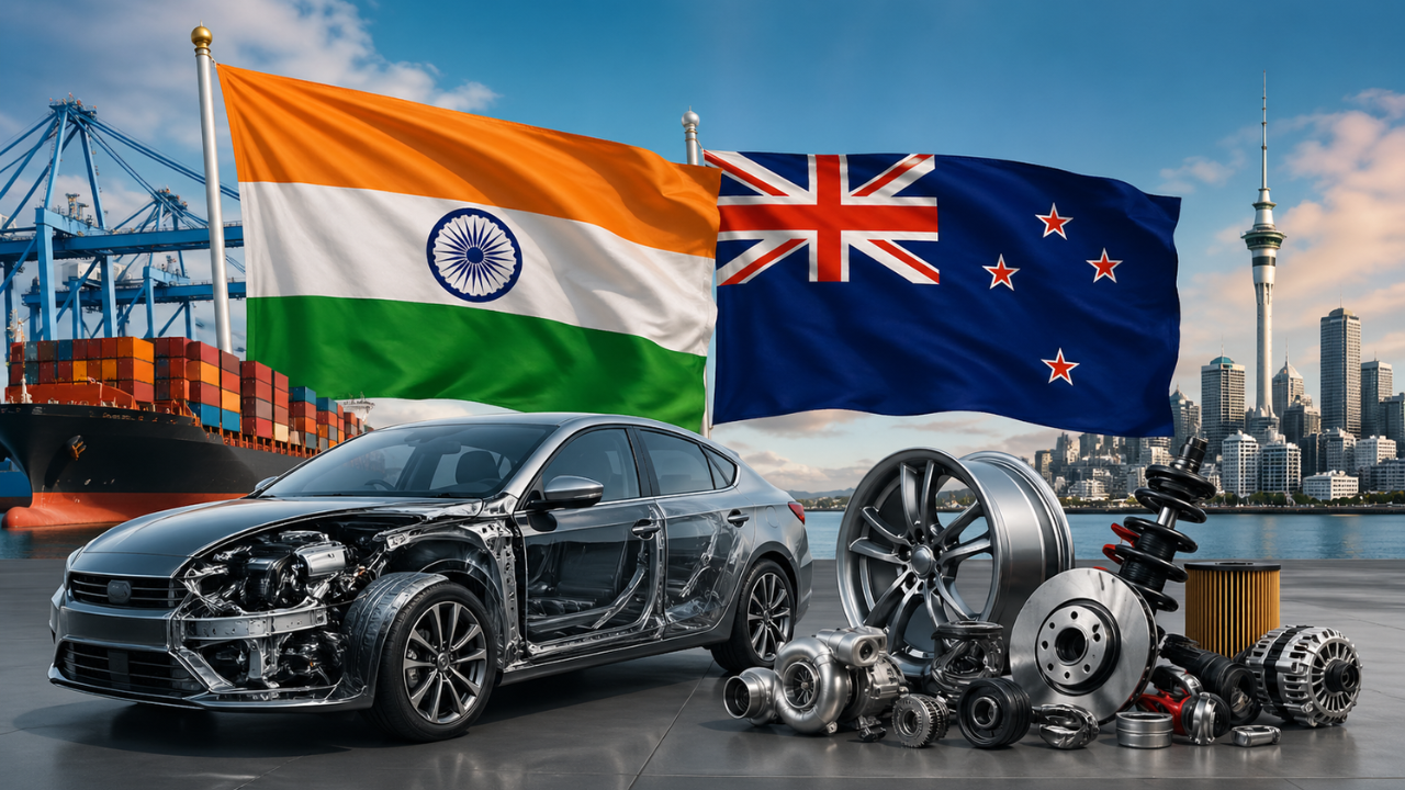 India–New Zealand FTA eliminates tariffs on automobiles and auto parts