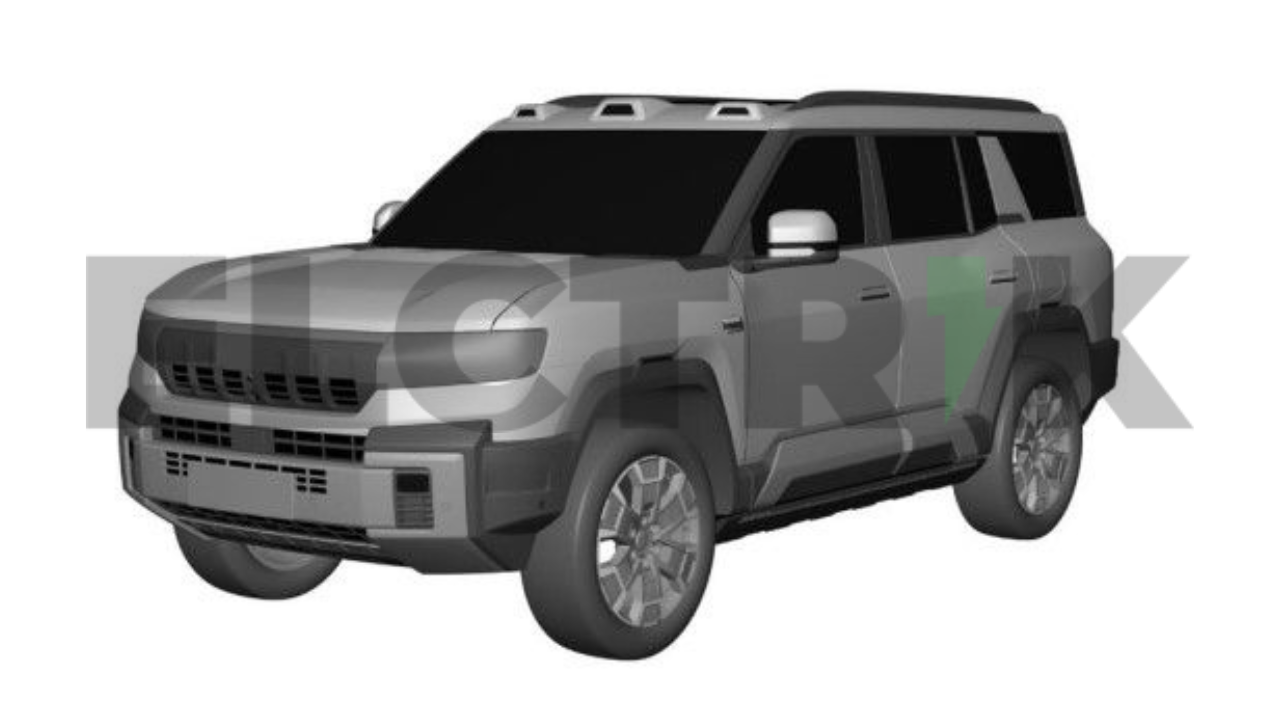 BYD Files Design Patent for Leopard 8 PHEV SUV in India