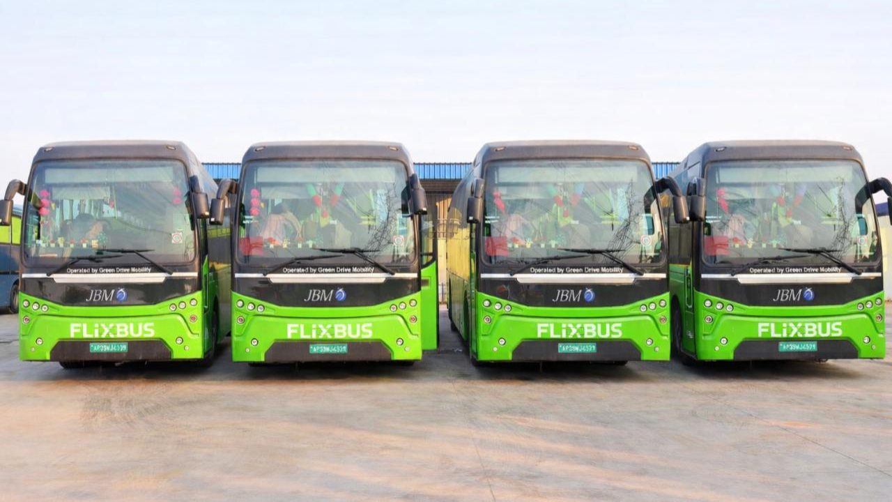 FlixBus and Green Drive Mobility Launch Electric Bus Service on Vijayawada-Visakhapatnam Route