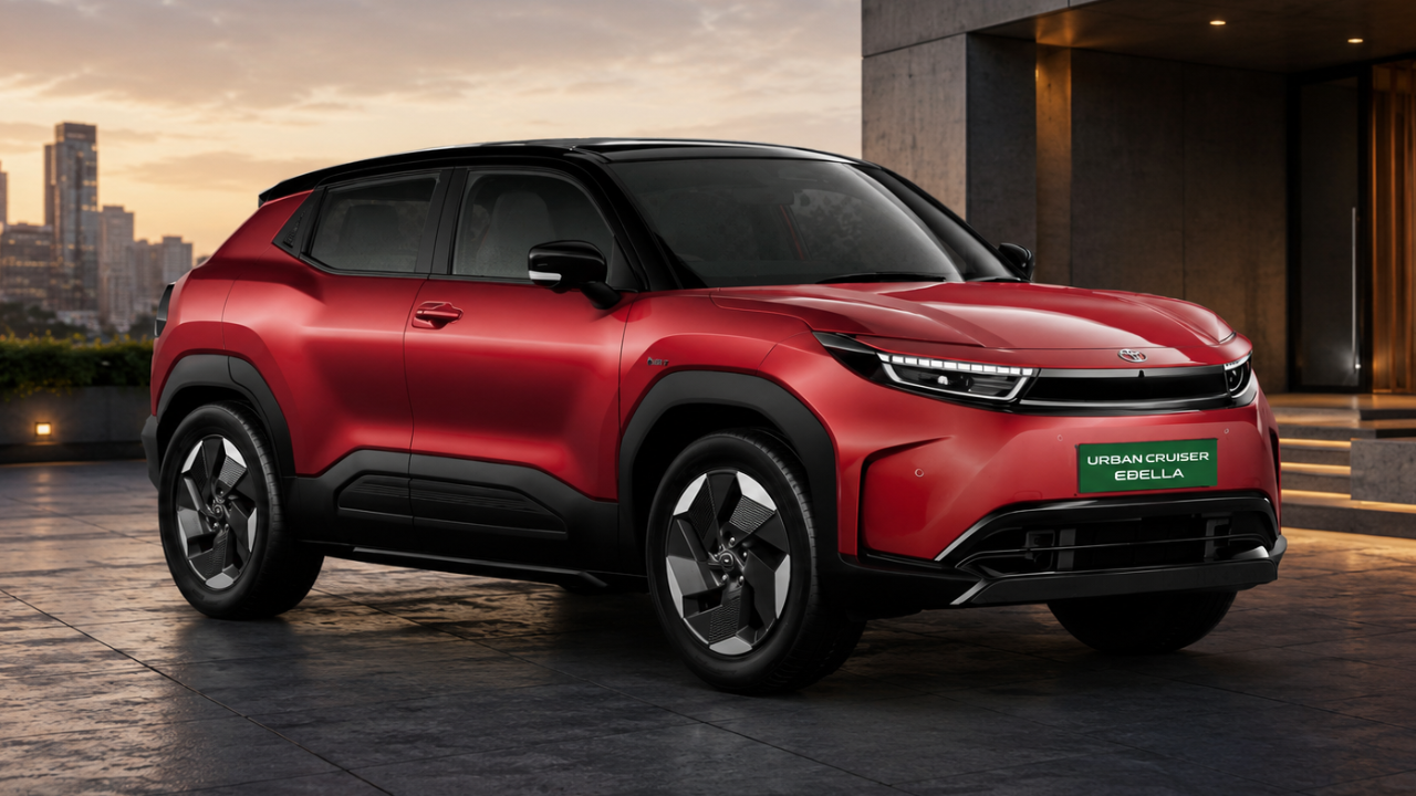 Toyota Urban Cruiser Ebella Electric SUV Top-Variant Launched in India At Rs 23.60 Lakh