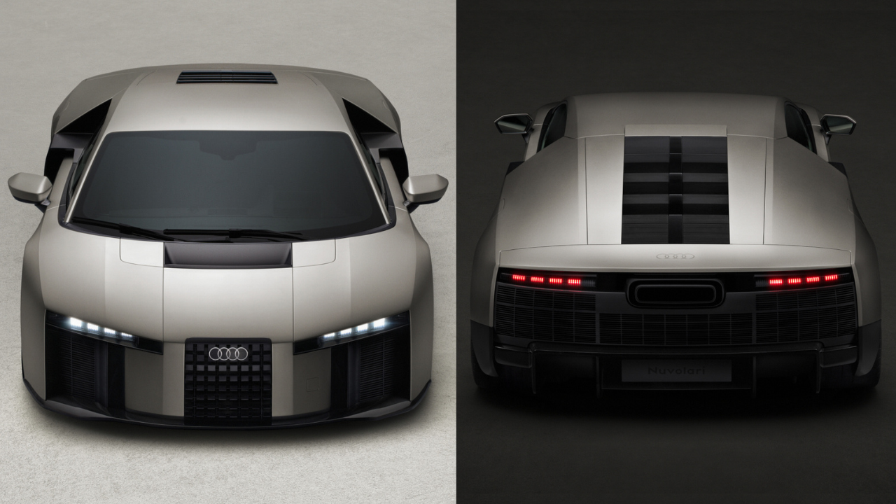 Audi Nuvolari Hybrid Supercar Revealed With 1,001 PS Output, 350 kmph Top Speed