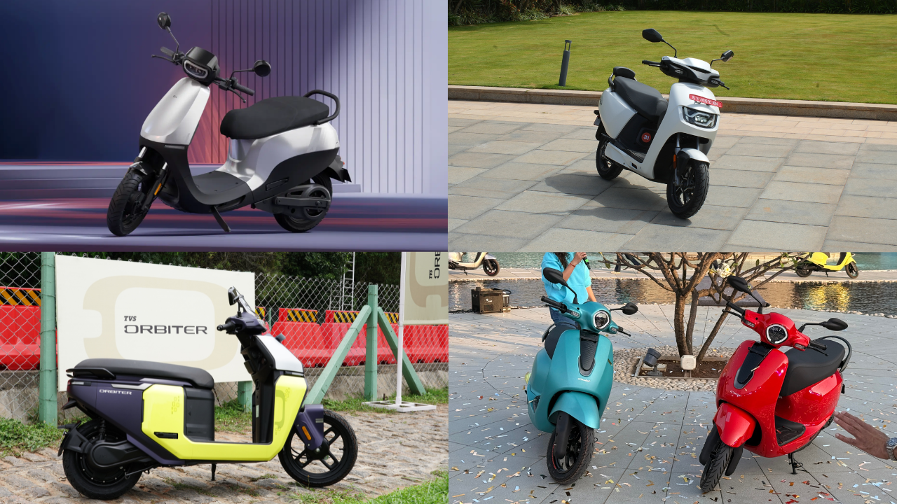 Top 5 Electric Scooters You Can Buy in India Around Rs 1 Lakh: Ola, Chetak, Vida and More