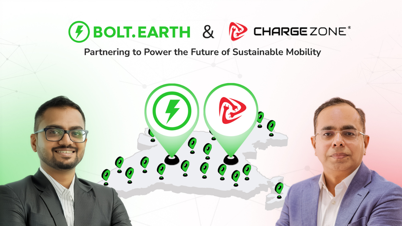 Bolt.Earth, ChargeZone Partner to Enable Access to 1,500+ EV Fast Charging Locations Through Single Platform