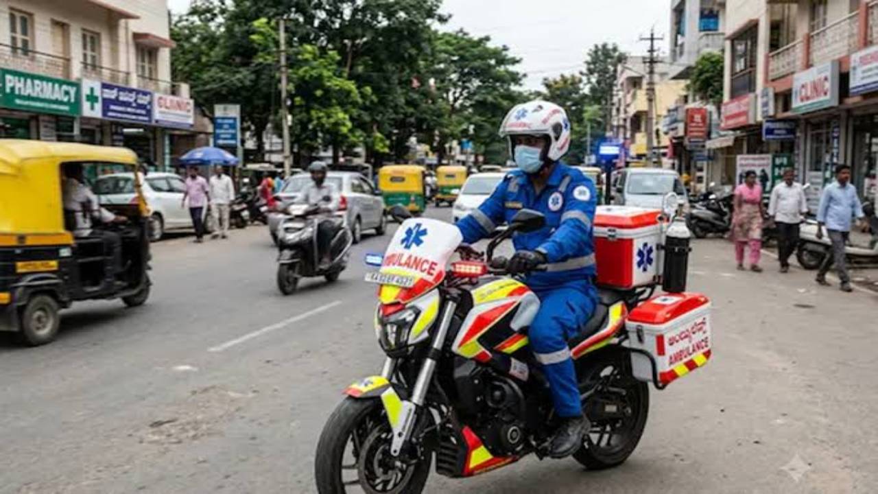 Two-Wheeled Road Ambulances in India to Get New Safety and Fitness Rules From October 2027
