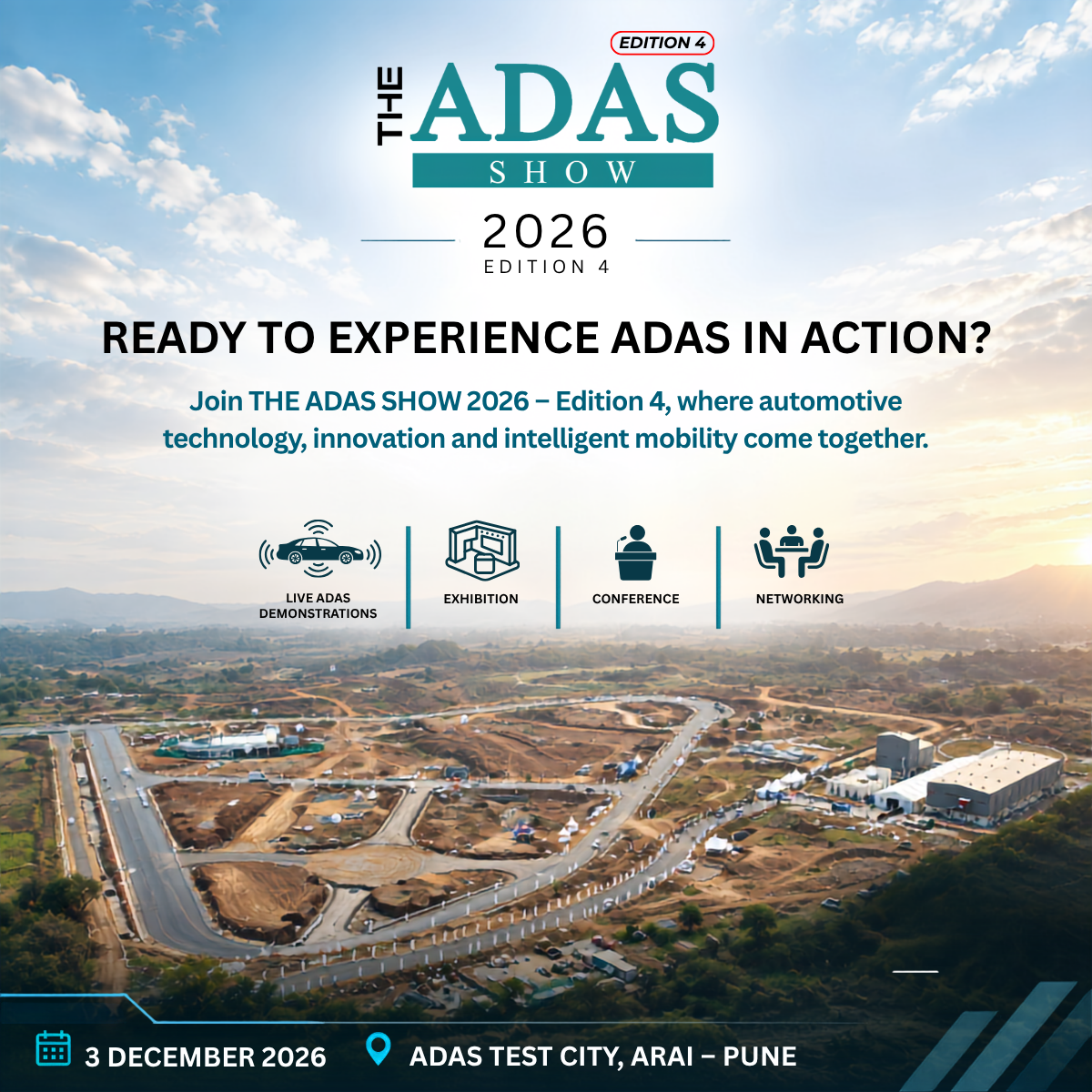 THE ADAS SHOW 2026 to Focus on ADAS, V2V and Connected Vehicle Technologies