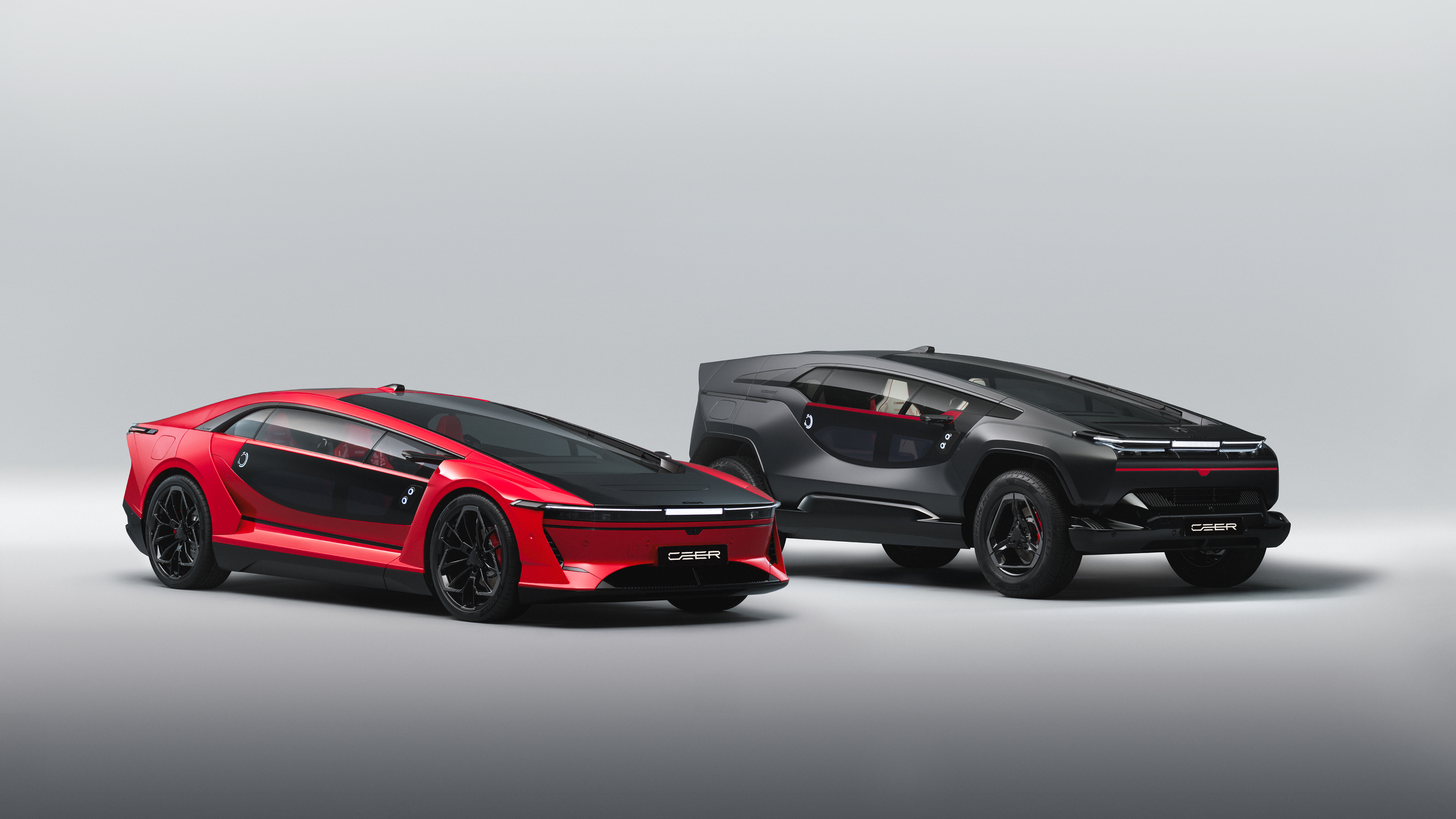 CEER EXOBOT Electric Sedan and SUV Revealed With Up to 1,111 HP